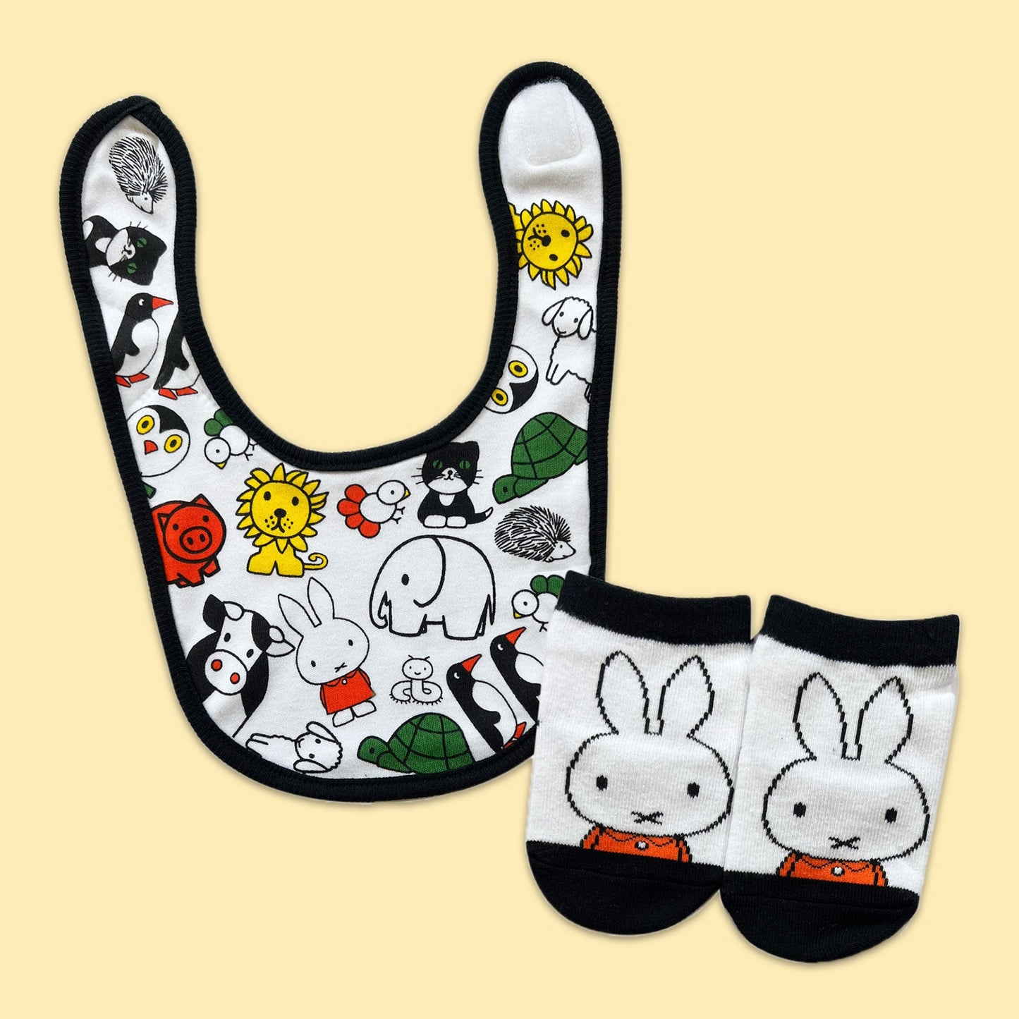Miffy Baby Sets - Black & White – Waku Waku Universe